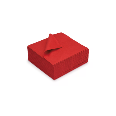 红色餐巾纸 40*40cm 3层 125包*(8)