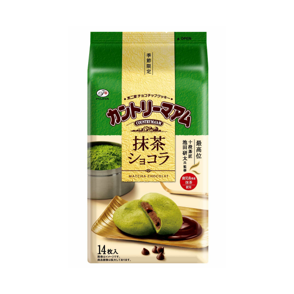 Biscuits parfum matcha Country MAAM JP 147g*(5)*(4)