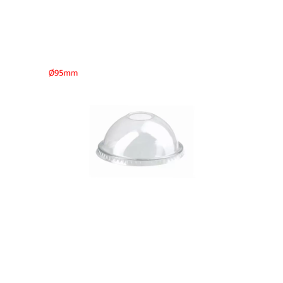 Couvercle dôme PET -Ø95mm pour BBT 50p *(20)