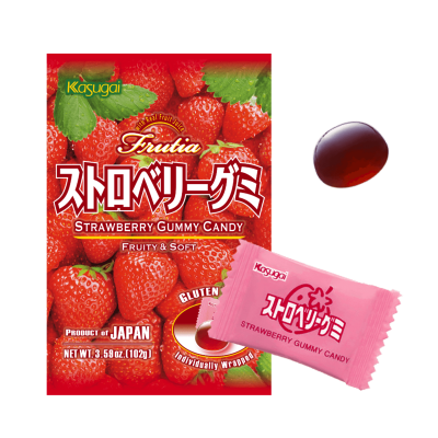 Bonbons gummy fraise...