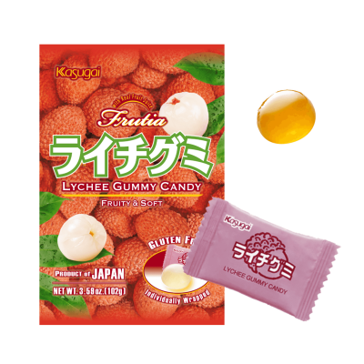 草莓味软糖糖果KASUGAI 102克*(12袋)