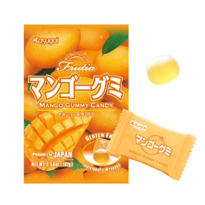 망고 맛 구미 사탕 KASUGAI 108g*(12)