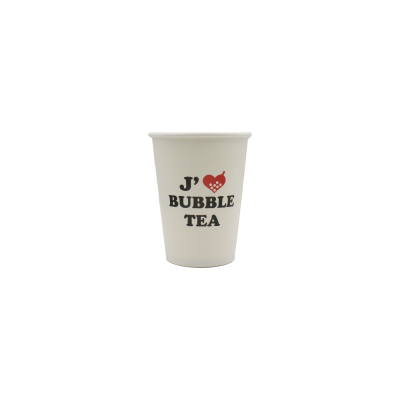 Bicchiere di cartone stampato "J'AIME BBT" Ø90 12oz 50p*(20)