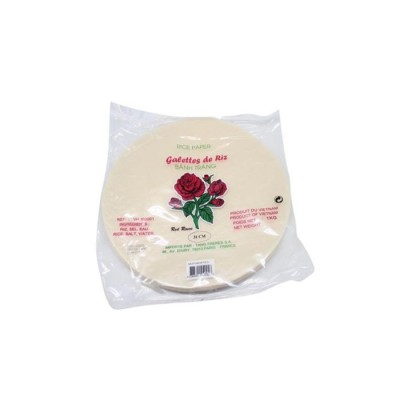 Galleta de arroz redonda rosa F18cm 1kg*(20) TF 102004