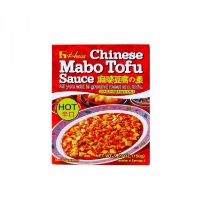 Salsa mapo tofu picante...