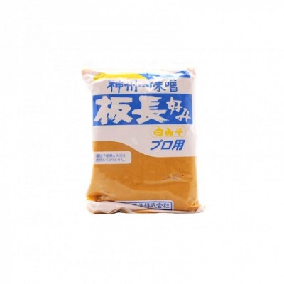 Shiro miso pasta de soja blanca en bolsa Miyasaka 1kg*(10)