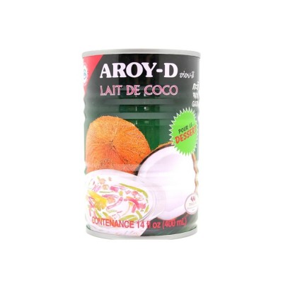 Lait de coco dessert  AROY-D 400ml*(24)