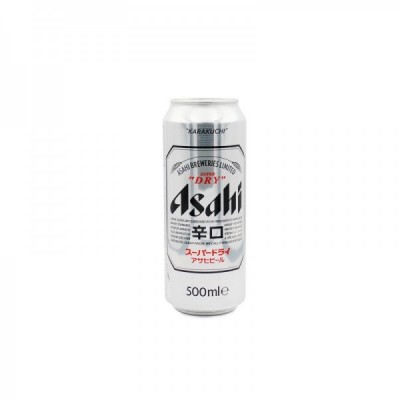 アサヒスーパードライビール、缶入り、5.2度、50cl（24本）