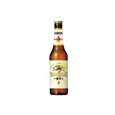 Cerveza Kirin ichiban en botella 5° 33cl*(24)