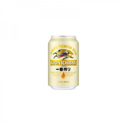 缶入りのキリン一番搾りビール 5度 33cl *（24）