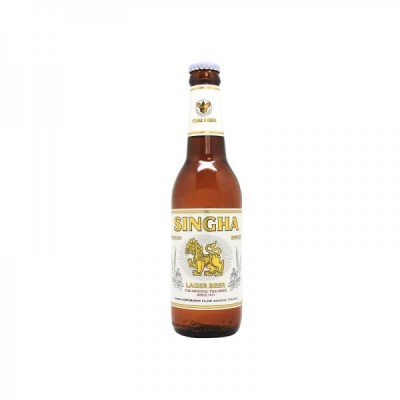 Singha Beer in bottles 5°...