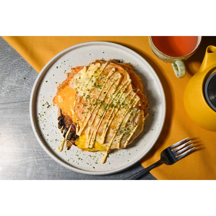 Okonomiyaki : Le pancake japonais aux légumes et viande